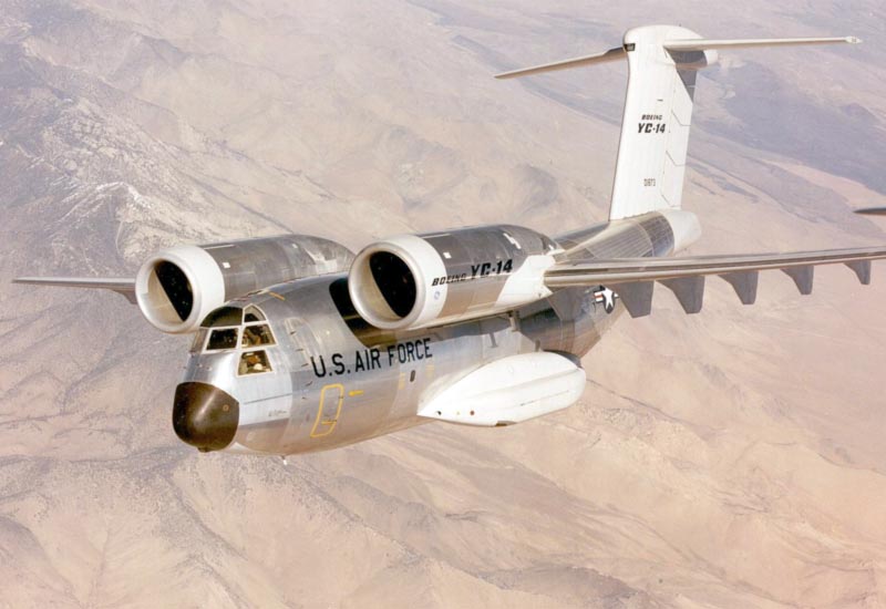 Image of the Boeing YC-14 (Model 953)