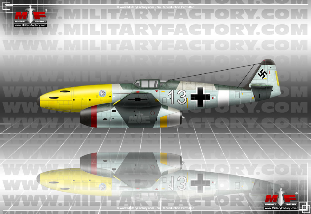 Image of the Messerschmitt Bf 109 (JumoJet)