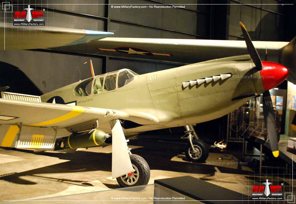 Image of the North American A-36 Mustang