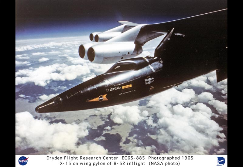 Image of the North American X-15