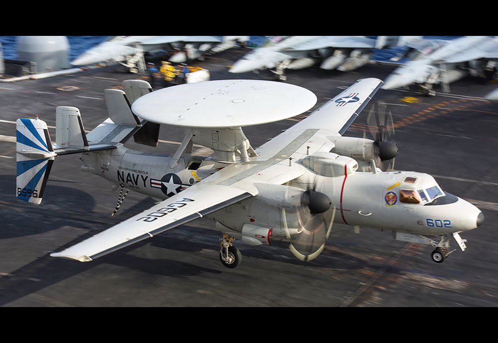 Image of the Northrop Grumman E-2D Hawkeye