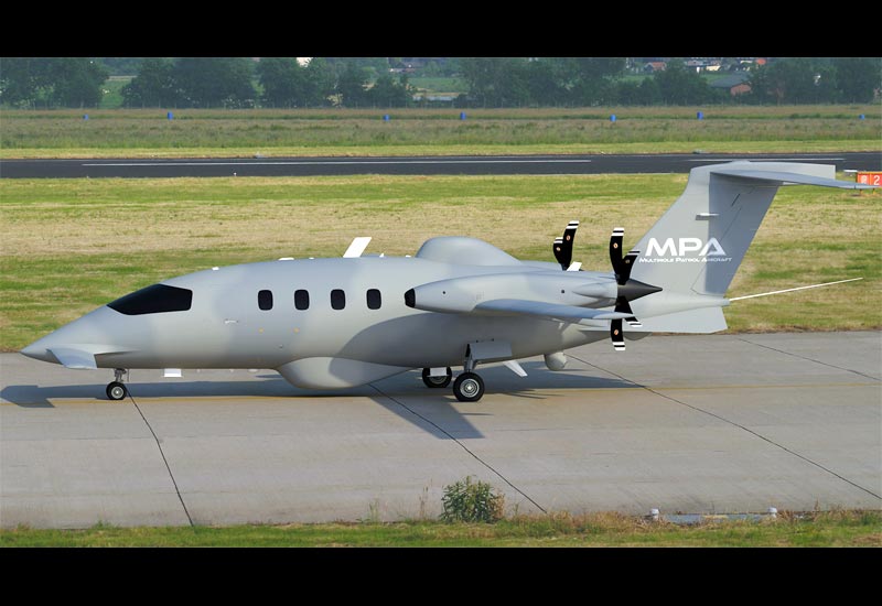Image of the Piaggio MPA (Multirole Patrol Aircraft)