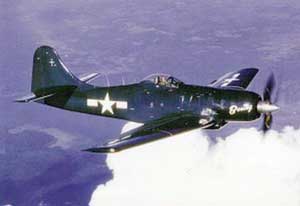 Image of the Boeing XF8B navy fighter in flight; Public Domain image.