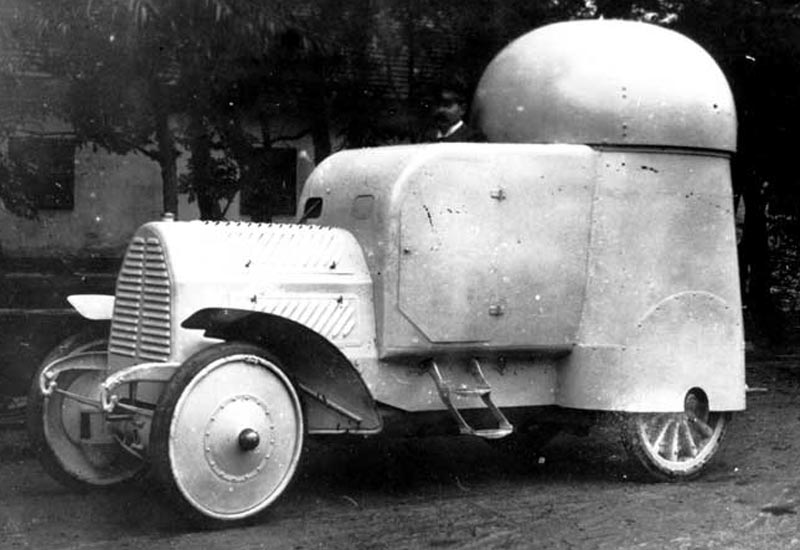 Image of the Austro-Daimler Panzerwagen