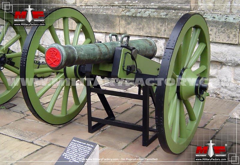 Image of the Dutch Bronze 6-Pounder Field Gun