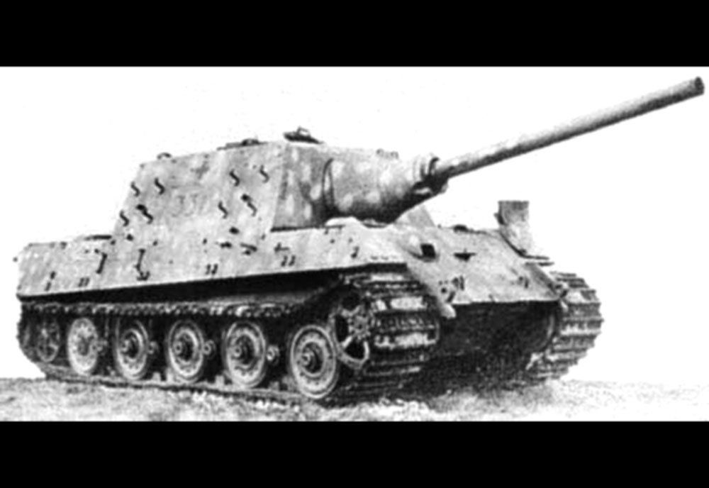 Image of the SdKfz 186 Jagdtiger (Hunting Tiger)