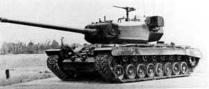 Front left side view of the T29 Heavy Tank