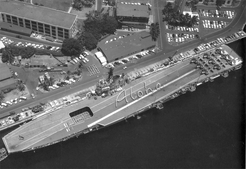 Image of the HMAS Melbourne (R21)