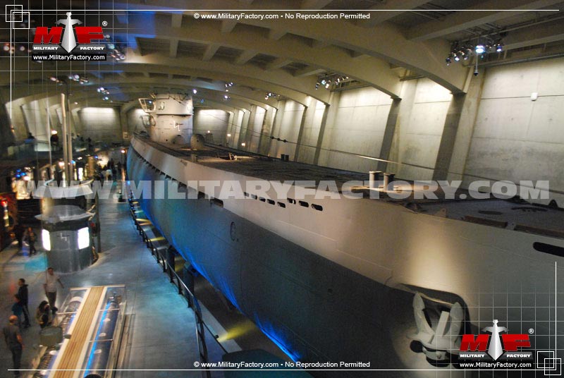 Image of the U-boat U-505 (Type IXC)