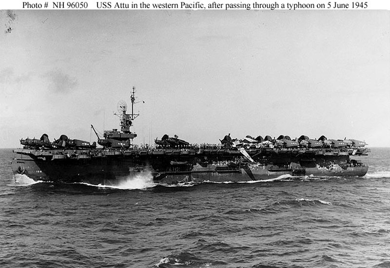 Image of the USS Attu (CVE-102)