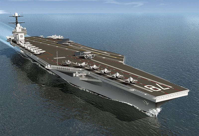 Image of the USS Gerald R. Ford (CVN-78)