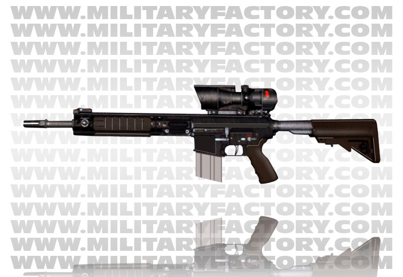 Image of the L129A1 Sharpshooter Rifle