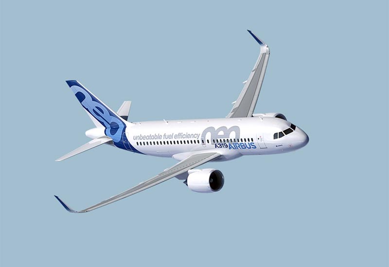 Image of the Airbus A319