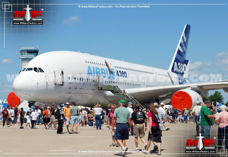 Image of the Airbus A380