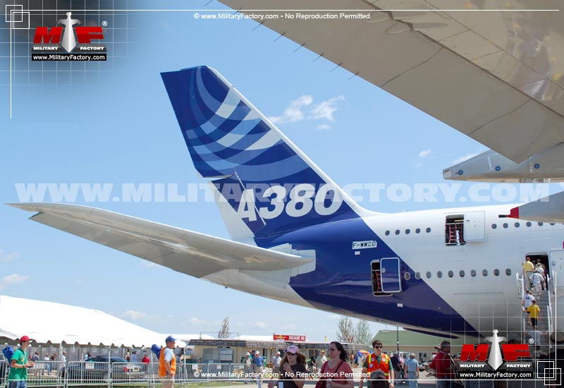 Image of the Airbus A380