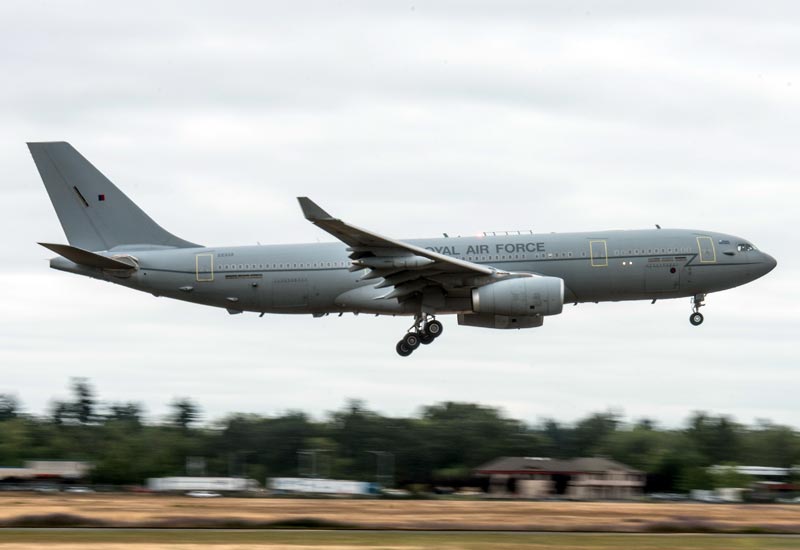 Image of the AirTanker Voyager (A330 MRTT)