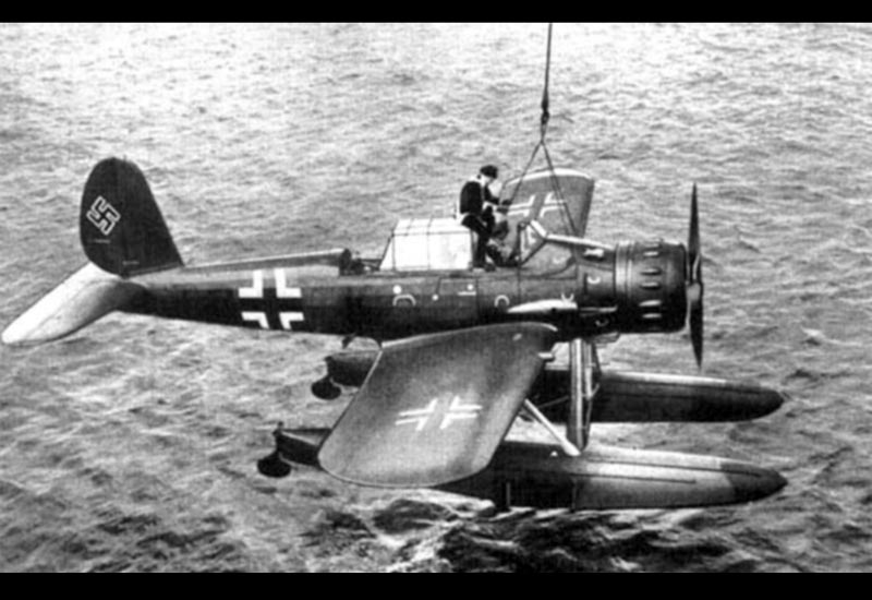 Built 1/144 German ARADO AR-196 Floatplane Aircraft