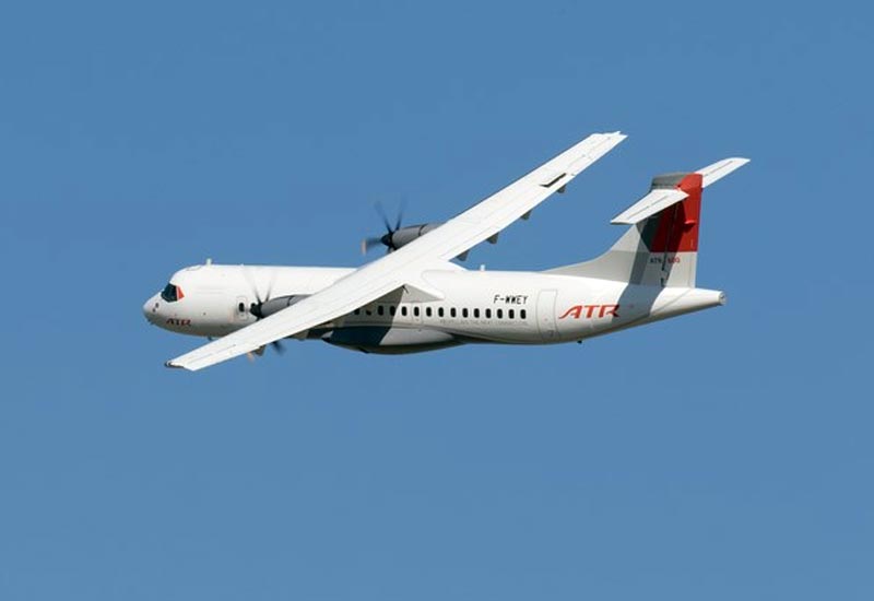 Image of the ATR 72 (Avions de Transport Regional Model 72)