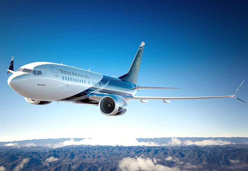 Image of the Boeing Business Jet (BBJ)