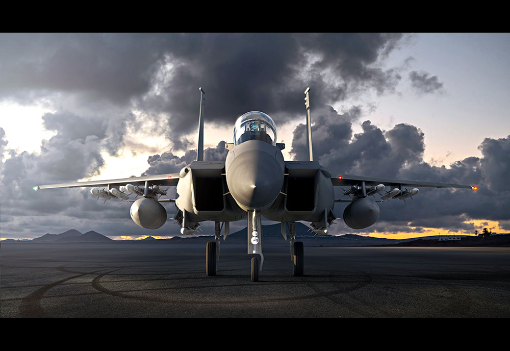 Image of the Boeing F-15EX Eagle II