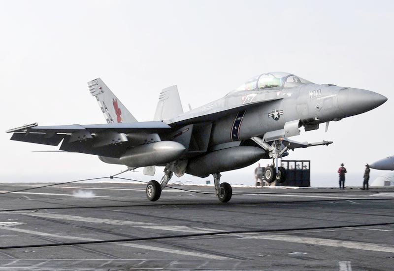 Image of the Boeing F/A-18 Super Hornet