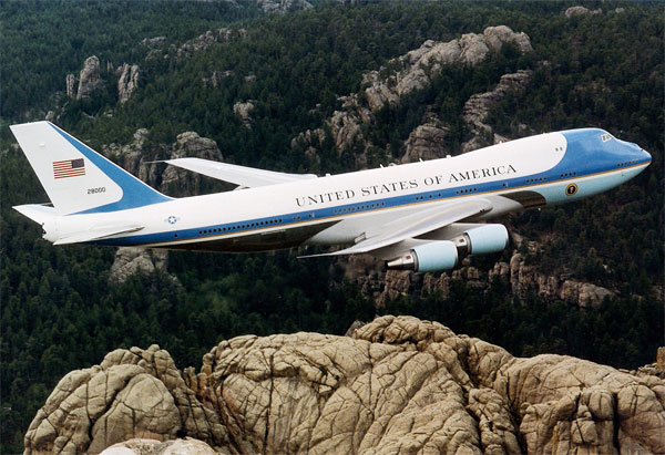 Image of the Boeing VC-25 (Air Force One)