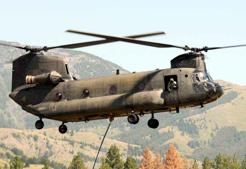 Image of the Boeing CH-47 Chinook