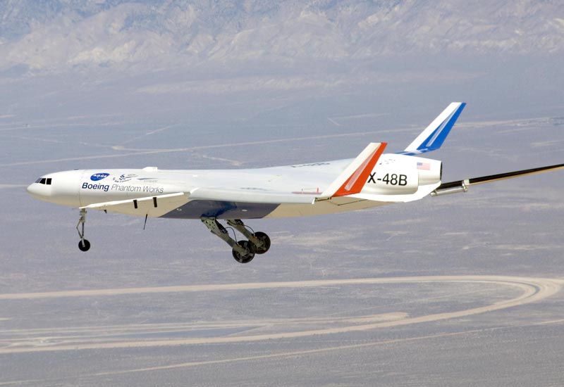 Image of the Boeing X-48