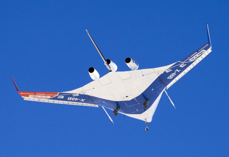 Image of the Boeing X-48