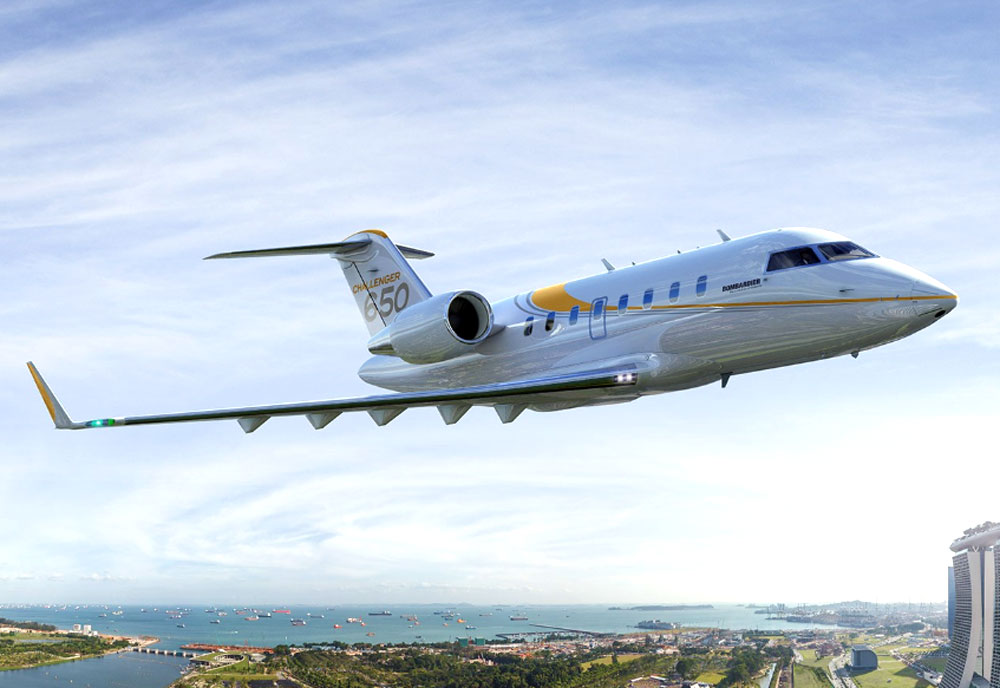Image of the Bombardier Challenger 600 (series)
