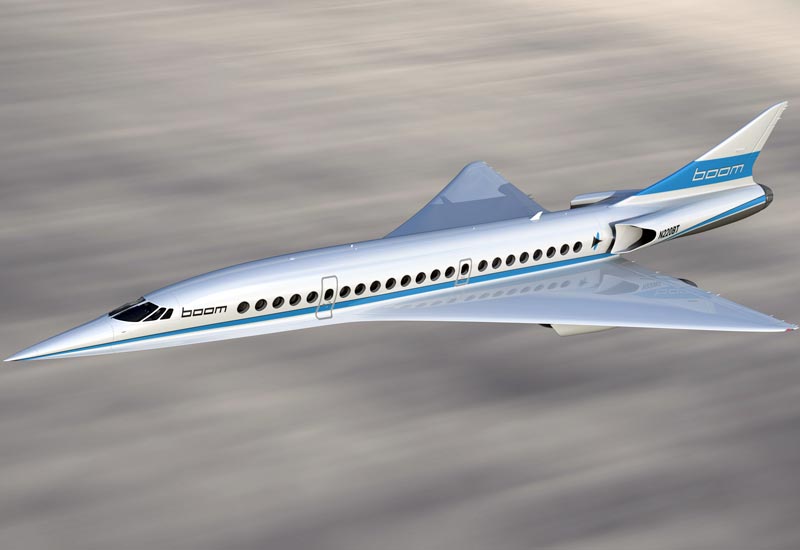 Image of the Boom Supersonic Overture