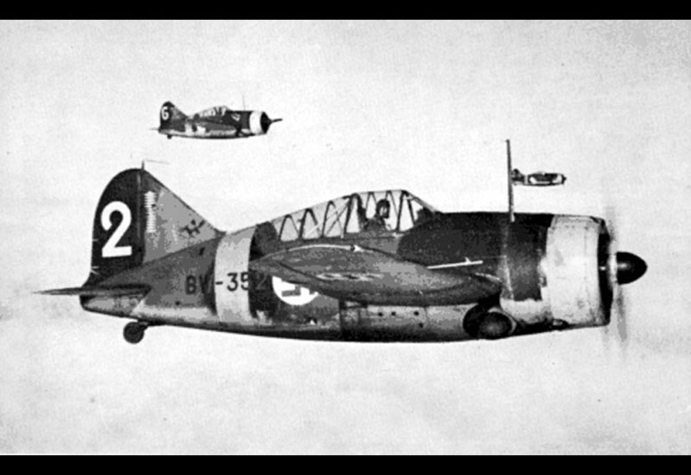 Avion Plane 1/72 Altaya 2e guerre mondiale war world 2 Brewster B-239 Buffalo US 