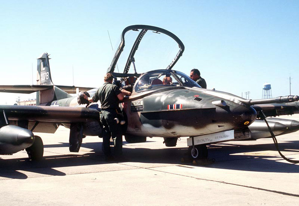 Image of the Cessna A-37  Dragonfly (Super Tweet)