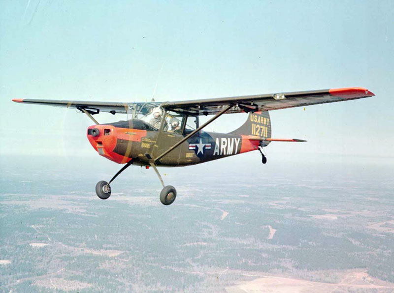 Image of the Cessna O-1 Bird Dog (L-19)