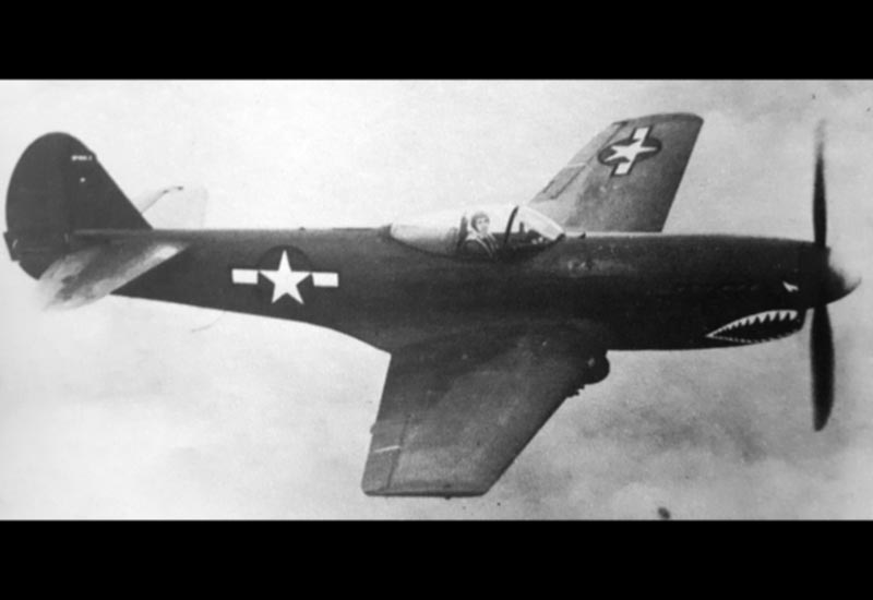 Image of the Curtiss XP-40Q (Warhawk)