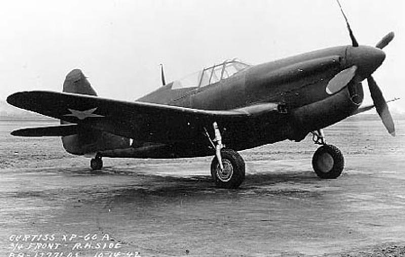 Image of the Curtiss XP-60
