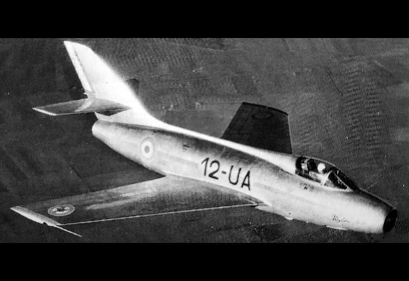 Image of the Dassault MD.454 Mystere IV