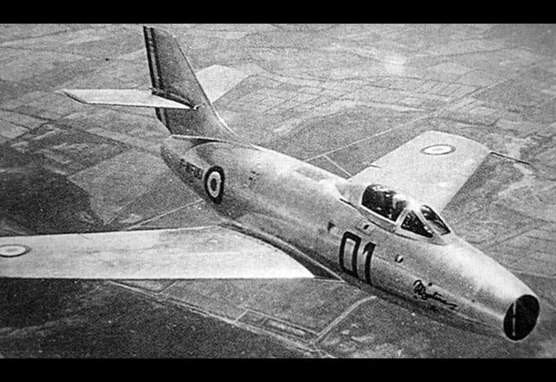 Image of the Dassault MD.452 Mystere