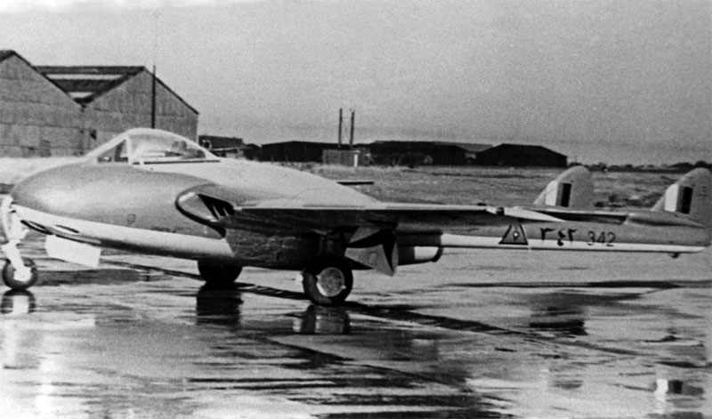 Image of the de Havilland DH.100 Vampire