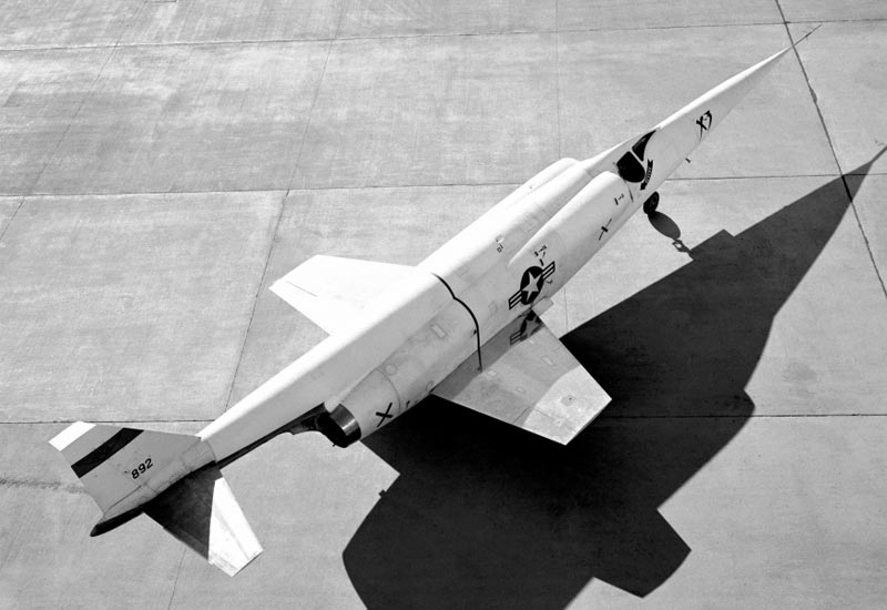 Image of the Douglas X-3 (Stiletto)