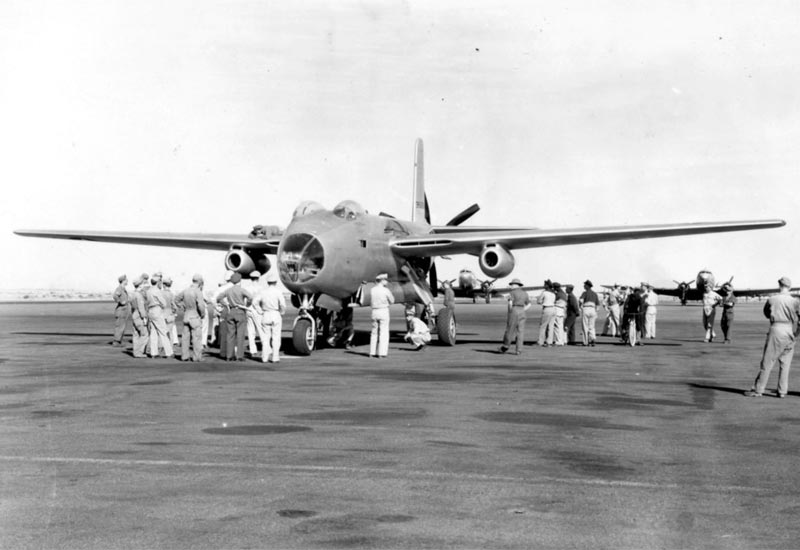 Image of the Douglas XB-42 Mixmaster