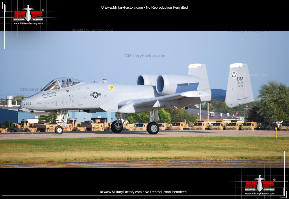 Image of the Fairchild Republic A-10 Thunderbolt II (Warthog)