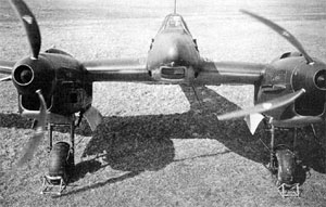 Image of the Focke-Wulf Fw 187 Falke (Falcon)