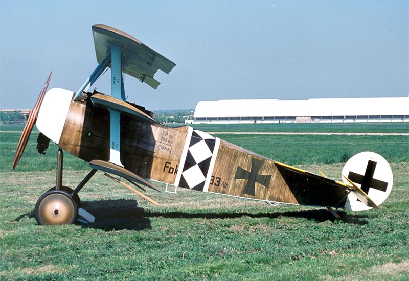 Image of the Fokker Dr.I (Dreidecker)