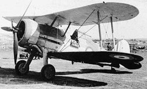 Image of the Gloster Gladiator