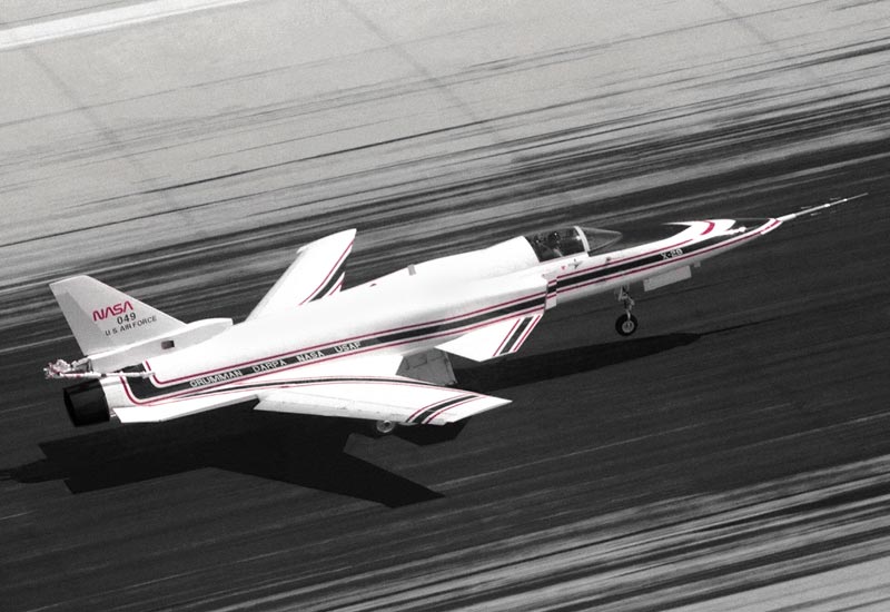 Image of the Grumman X-29