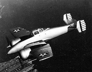 Image of the Grumman XP-50 (Skyrocket)