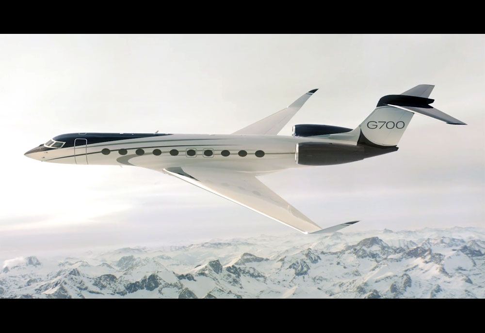 Image of the Gulfstream G700