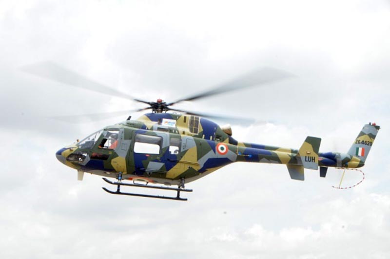 Image of the HAL LUH (Light Utility Helicopter)