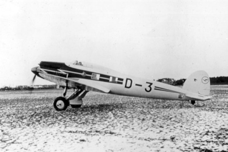 Heinkel He 70 Blitz 1932	7504007 ATLAS Silver Collection 1:200 New